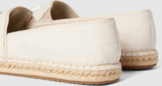 CK Calvin Klein Espadrilles met labelapplicatie