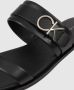 Calvin Klein Sandalen Flat Sandal in zwart - Thumbnail 3