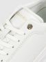 Calvin Klein Gend Neut Lace Up Lage sneakers Leren Sneaker Dames Wit - Thumbnail 5
