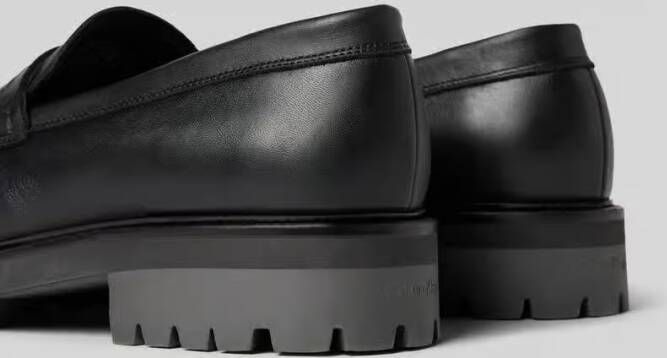 CK Calvin Klein Leren mocassins met schachtbrug model 'MOCCASIN'