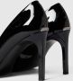 Calvin Klein Zwarte Stiletto Pump met Logo Applicatie Black Dames - Thumbnail 10