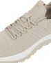 Calvin Klein Knit Lace Up Lage sneakers Dames Beige - Thumbnail 3