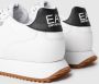 EA7 Emporio Armani Sneakers van leermix met labelprint model 'Basic Runner Eagle' - Thumbnail 15