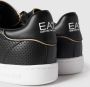EA7 Emporio Armani Sneakers met contraststrepen in metallic model 'ACTION LEATH' - Thumbnail 13