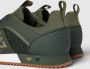 Emporio Armani EA7 Textiel en PU-leren sneakers Ea7 Green Heren - Thumbnail 2