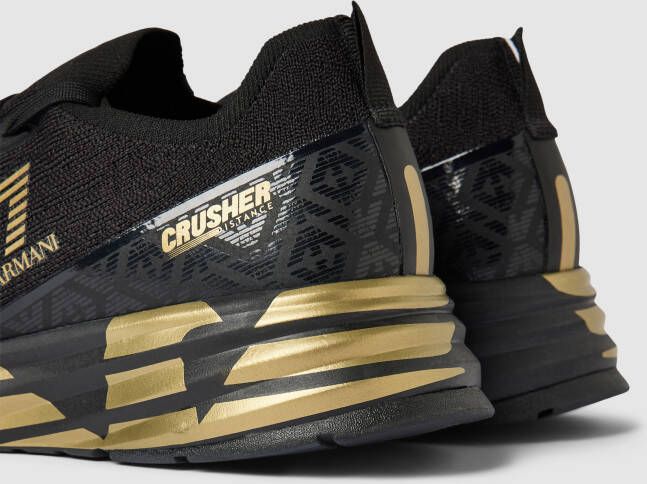 EA7 Emporio Armani Sneakers met labeldetails model 'CRUSHER'