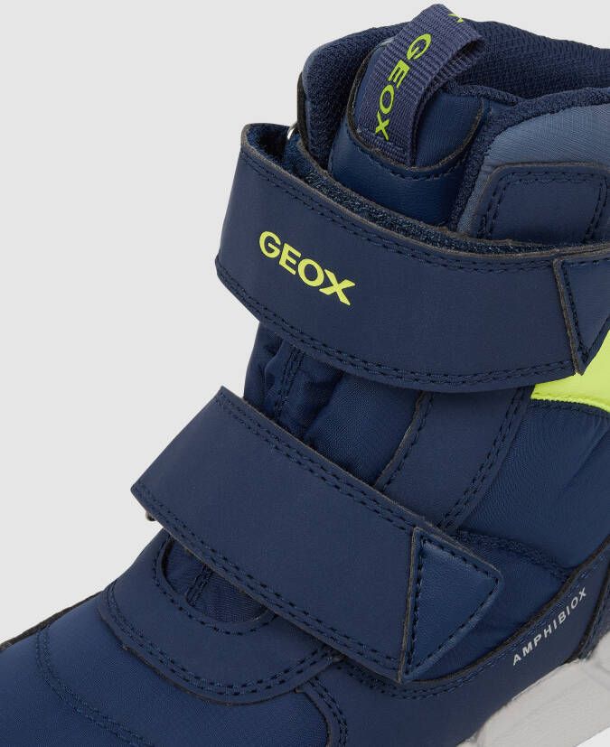 Geox Boots met klittenbandsluiting model 'Flexyper' waterdicht