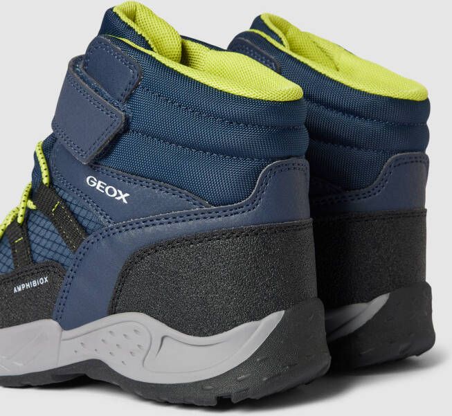 Geox Lage schoenen met klittenband model 'SENTIERO'