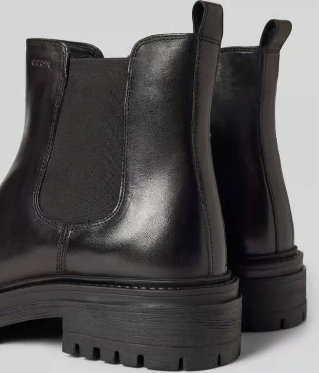 Geox Leren boots met label in reliëf model 'IRIDEA'