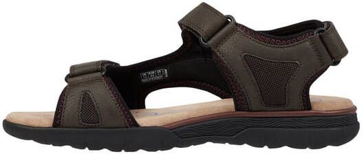 Geox Sandalen van leer en textiel model 'Spherica'