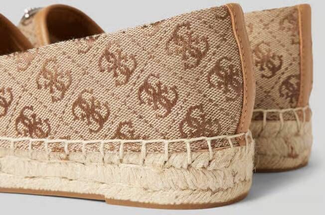 Guess Espadrilles met labelapplicatie model 'JOLANDE'