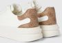 Guess Witte Beige Bruine Sneakers voor Vrouwen White Dames - Thumbnail 10