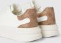 Guess Witte Beige Bruine Sneakers voor Vrouwen White Dames - Thumbnail 11