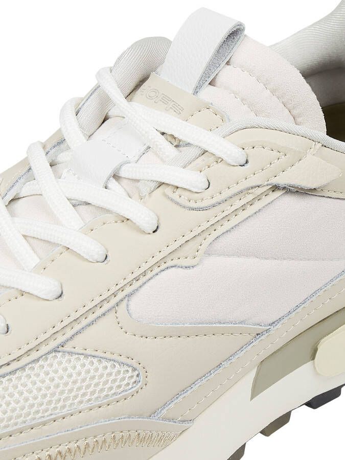 HOFF Sneaker van leer en textiel