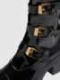Högl Zwarte Biker Booties Dames Enkellaarzen Black Dames - Thumbnail 15