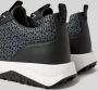 Hugo Zwarte Sneakers van Gemengde Materialen met Logo - Thumbnail 4