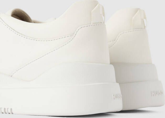 HUGO Sneakers van leer met labeldetails model 'Blake'