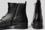 Jack & jones Veterboots van leer met siernaden model 'SHAUN' - Thumbnail 4