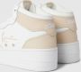 Karl Kani High top sneakers van zuiver leer met labelstitching - Thumbnail 2