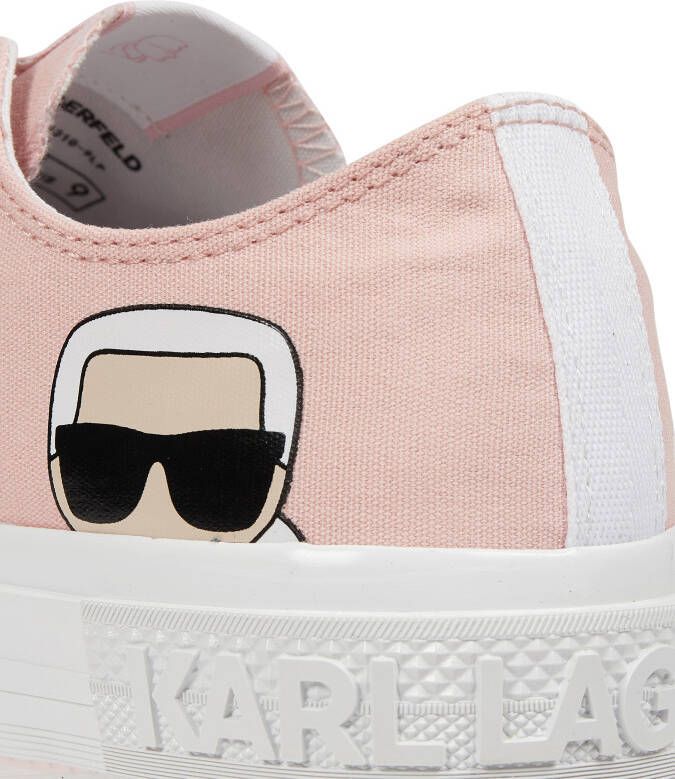 Karl Lagerfeld Sneakers Kampus Iii Karl Ikonic Lo Lace in poeder roze