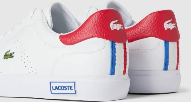 Lacoste Leren sneakers met logostitching model 'POWERCOURT'