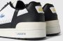 Lacoste Contrasterende kleuren leren T-Clip sneakers White Heren - Thumbnail 10