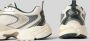 Lacoste STORM 96 2K 224 2 SFA Dames Sneakers Gebroken wit Donkergroen - Thumbnail 15