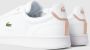 Lacoste Stijlvolle Witte Casual Sneakers voor Vrouwen Wit Dames - Thumbnail 9
