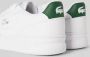 Lacoste L001 Heren Schoenen Wit Maat: 40.5 Mesh Synthetisch Foot Locker - Thumbnail 6