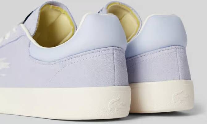 Lacoste Sneakers van leer in effen design