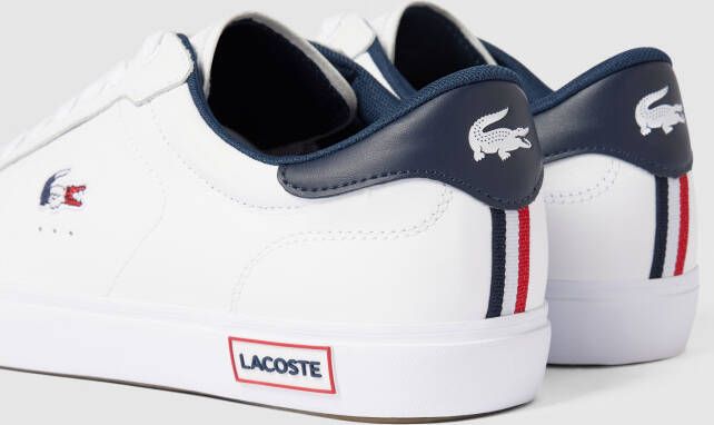 Lacoste Sneakers van leer met labeldetails model 'POWERCOURT'