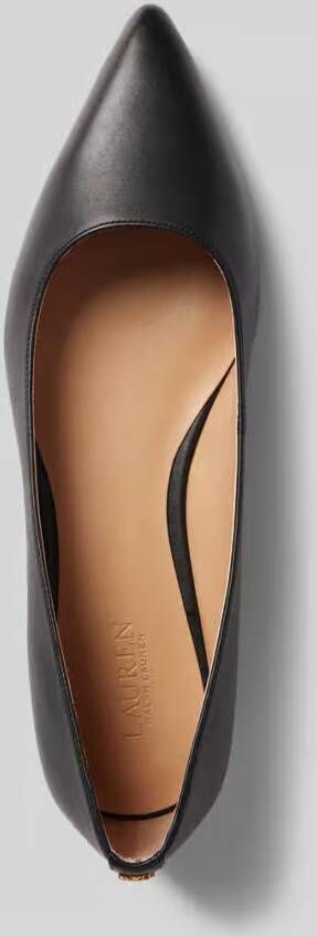 Lauren Ralph Lauren Ballerina's met blokhak model 'LONDYN'