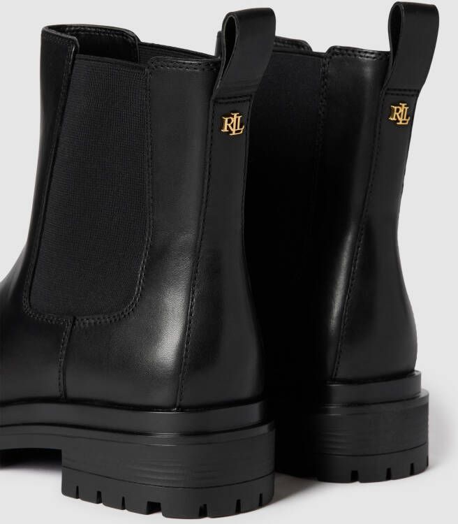 Lauren Ralph Lauren Chelsea boots met labeldetail model 'CORINNE'