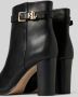 Lauren Ralph Lauren Leren boots met labelapplicatie model 'BAILEY' - Thumbnail 13