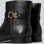 Lauren Ralph Lauren Leren boots met labelapplicatie model 'BROOKE' - Thumbnail 10