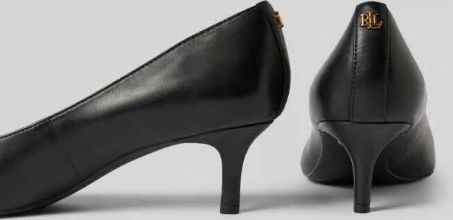Lauren Ralph Lauren Leren pumps met naaldhak model 'ADRIENNE'