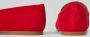 LAUREN RALPH LAUREN Loafers Dames Averi Iii Flats Loafer Maat: 42 Materiaal: Suède Kleur: Rood - Thumbnail 9