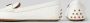 LAUREN RALPH LAUREN Mocassins Dames Barnsbury Flats Driver Maat: 38 Materiaal: Leer Kleur: Wit - Thumbnail 12