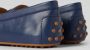 Lauren Ralph Lauren Loafers & ballerina schoenen Barnsbury-Flats-Driver in blauw - Thumbnail 11