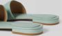 Lauren Ralph Lauren Sandalen van leer in effen design model 'ALEGRA III' - Thumbnail 5