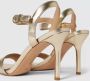 Lauren Ralph Lauren Sandalen van leer met doornsluiting model 'GWEN' - Thumbnail 5