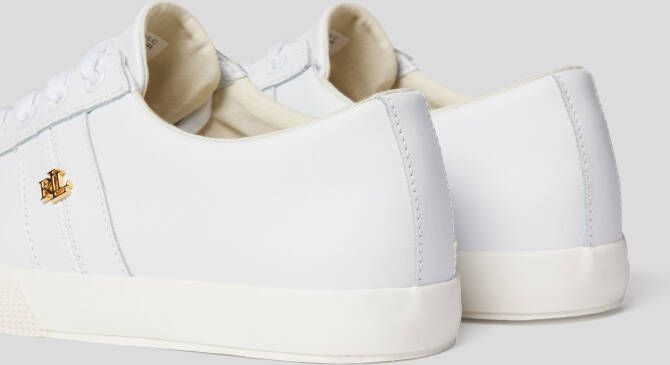 Lauren Ralph Lauren Sneakers van leer met labelapplicatie