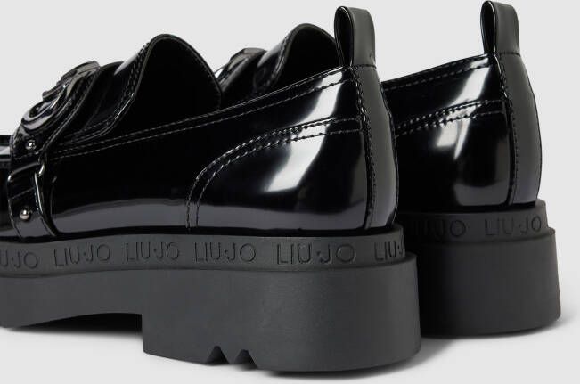 Liu Jo Penny loafers met schachtbrug model 'Love'