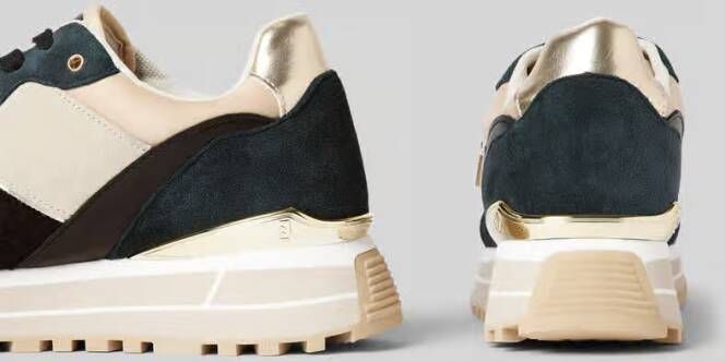 Liu Jo Sneakers van leer met labeldetails model 'MAXI WONDER'