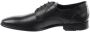Lloyd Zwarte Veterschoenen Manon Black Heren - Thumbnail 4