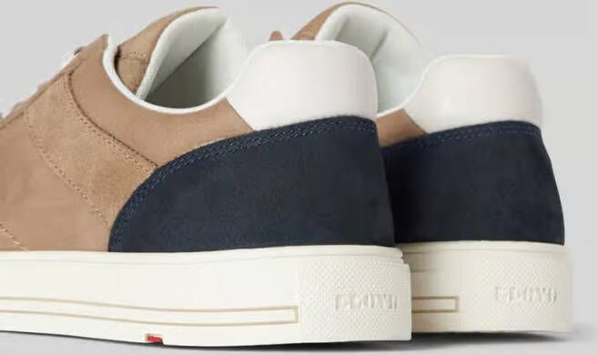 Lloyd Sneakers van leer met labeldetail model 'Edik'