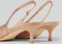 Marc Cain Bags & Shoes Leren pumps met strass-steentjes - Thumbnail 2