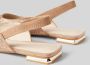 Marc Cain Bags & Shoes Leren sandalen met strass-steentjes - Thumbnail 2