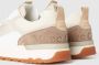 Marc O'Polo Sneakers van gerecycled nylon met suède - Thumbnail 9