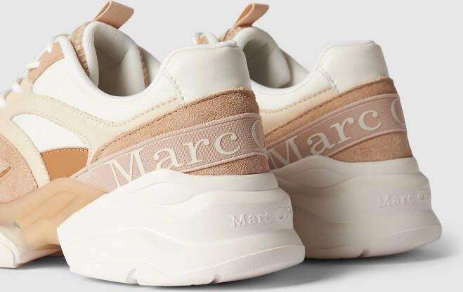 Marc O'Polo Sneakers met ton-sur-ton garnering model 'Julia'